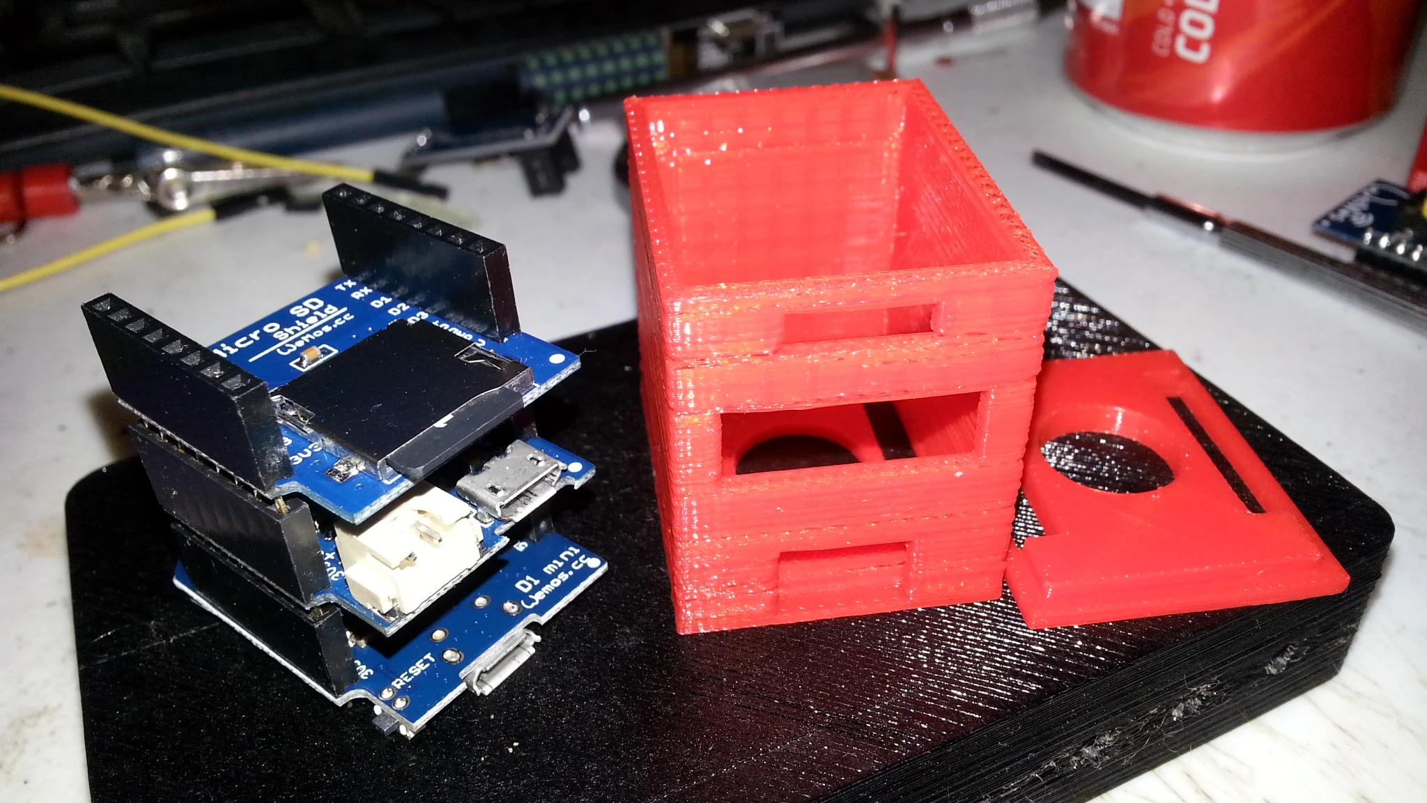 Wemos D1 Mini Stack Enclosure (Customizable)