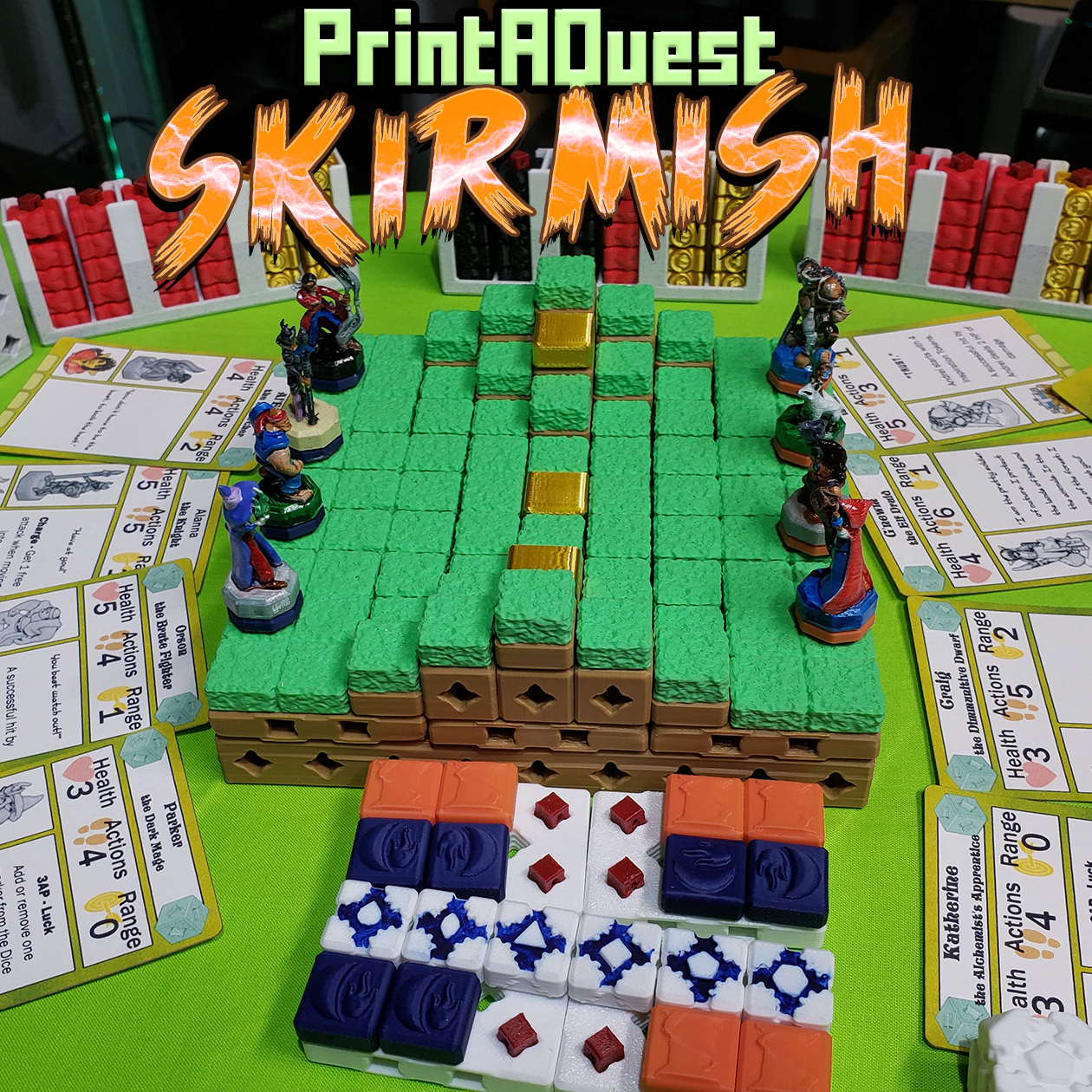 PrintAQuest: Skirmish - Two Player Skirmish Tabletop Battle Game