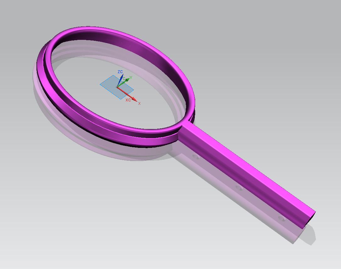 telaio porta lente di ingrandimento - door frame (support) for magnifying glass