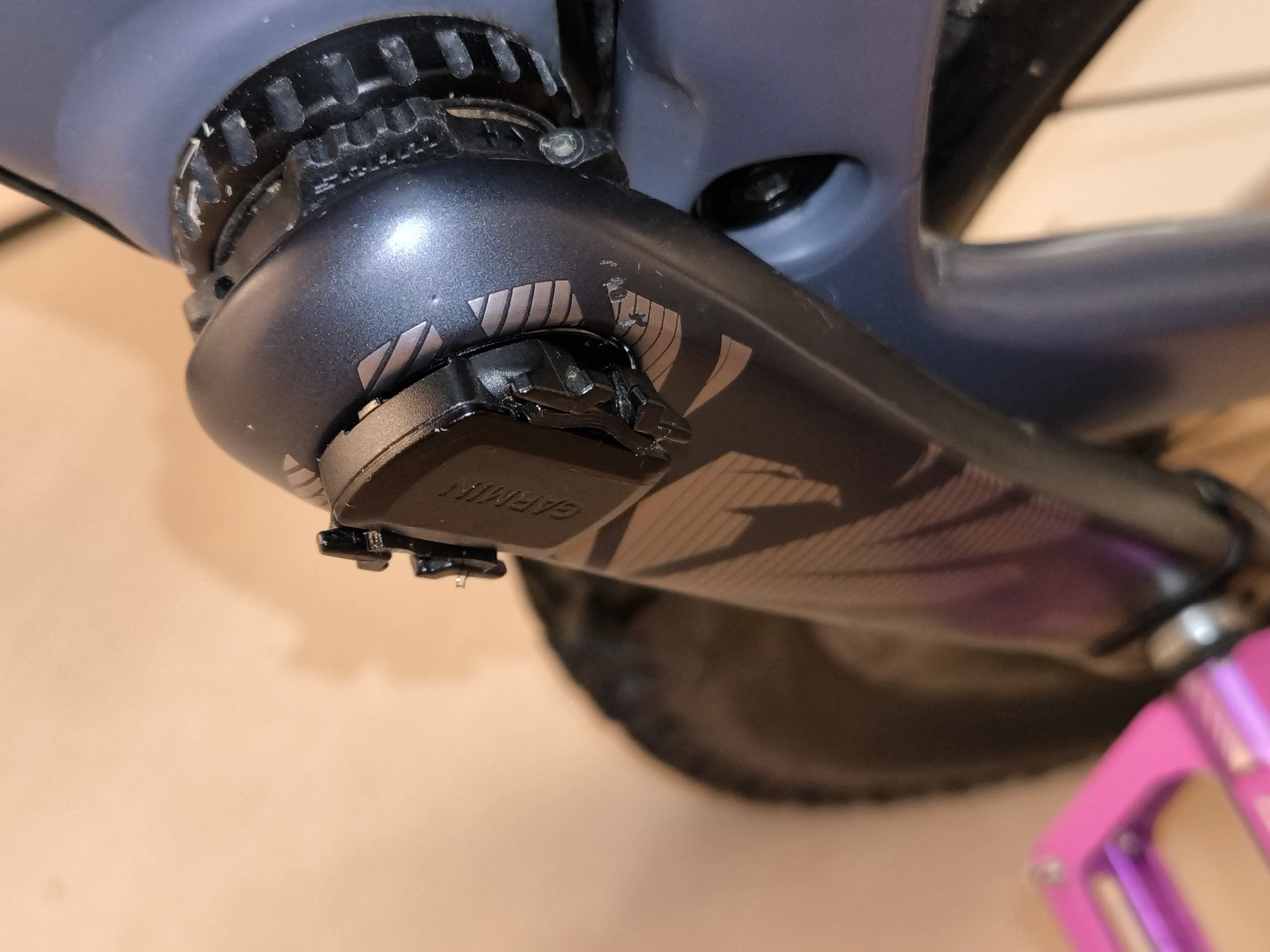 Garmin Bike Cadence Meter support  on Sram Eagle Crankset
