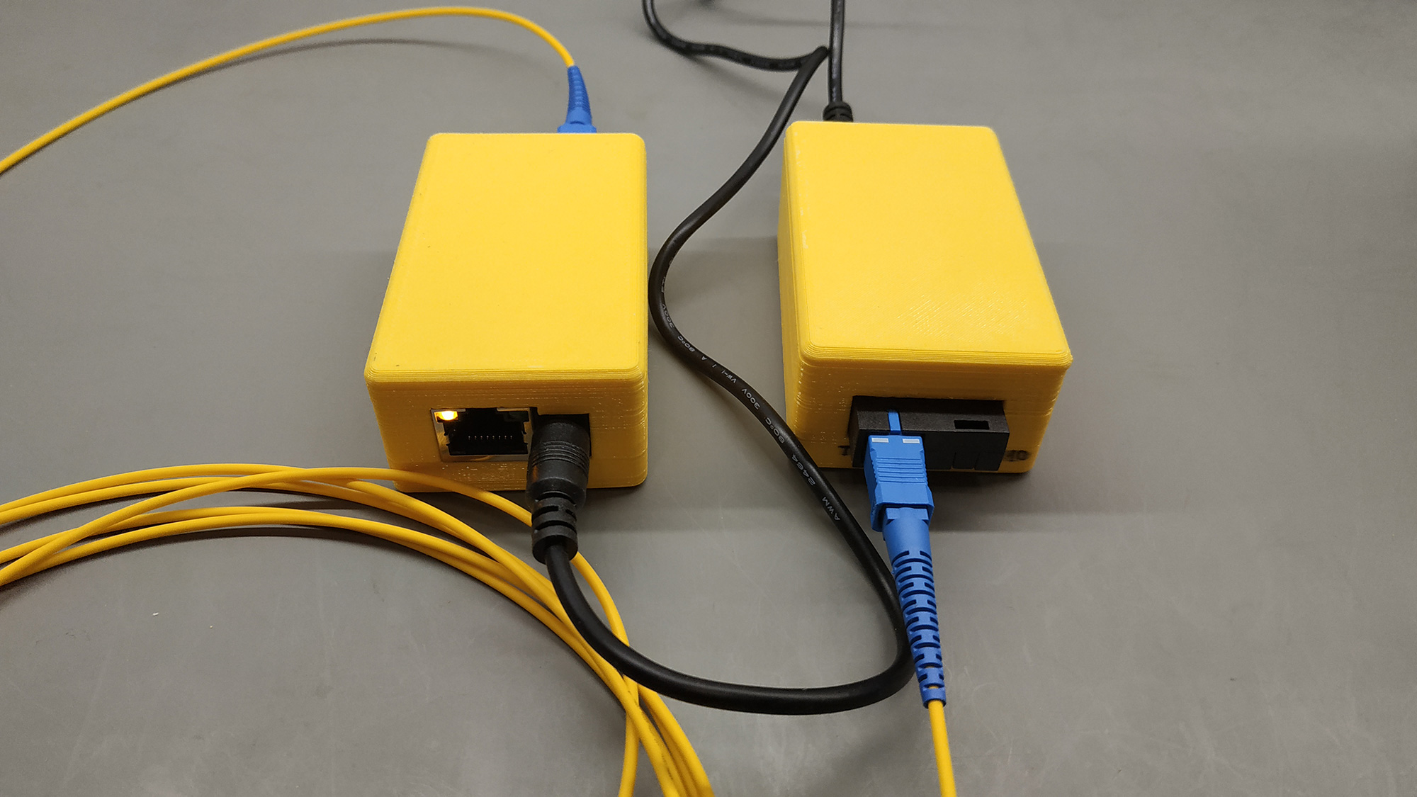 1 Pair Gigabit Fiber Optical Media Converter Case