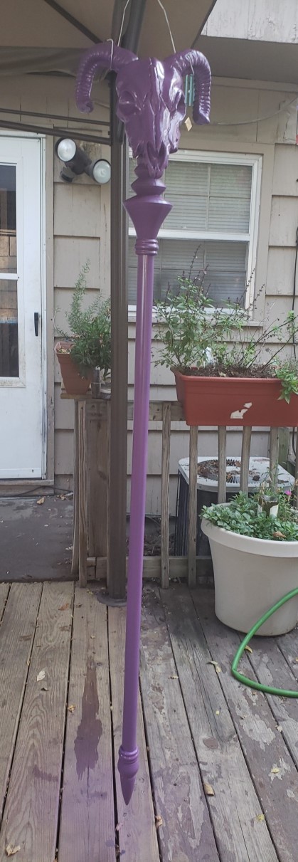 Skeletor's Havoc Staff Parts