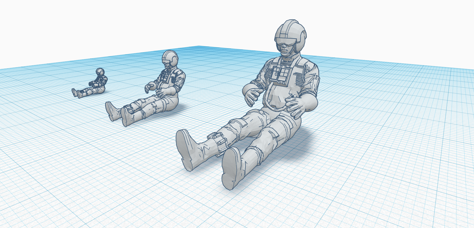 Rebel Pilot 1:48, 1:72, 1:144