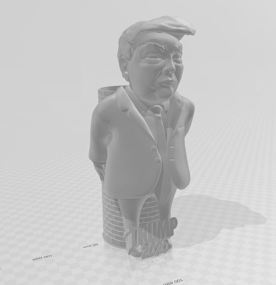 Trump winebottle