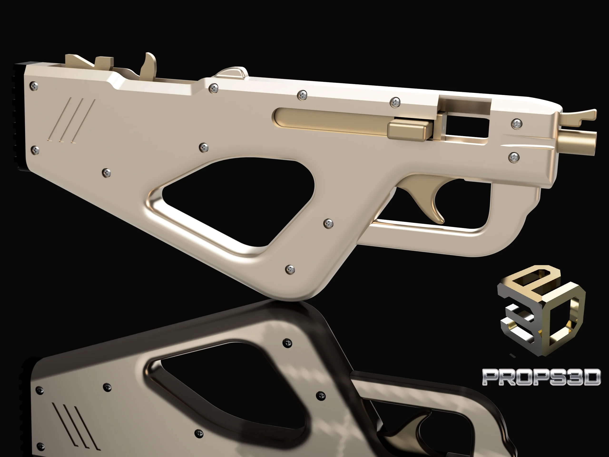 Full Auto Rubber Band SMG