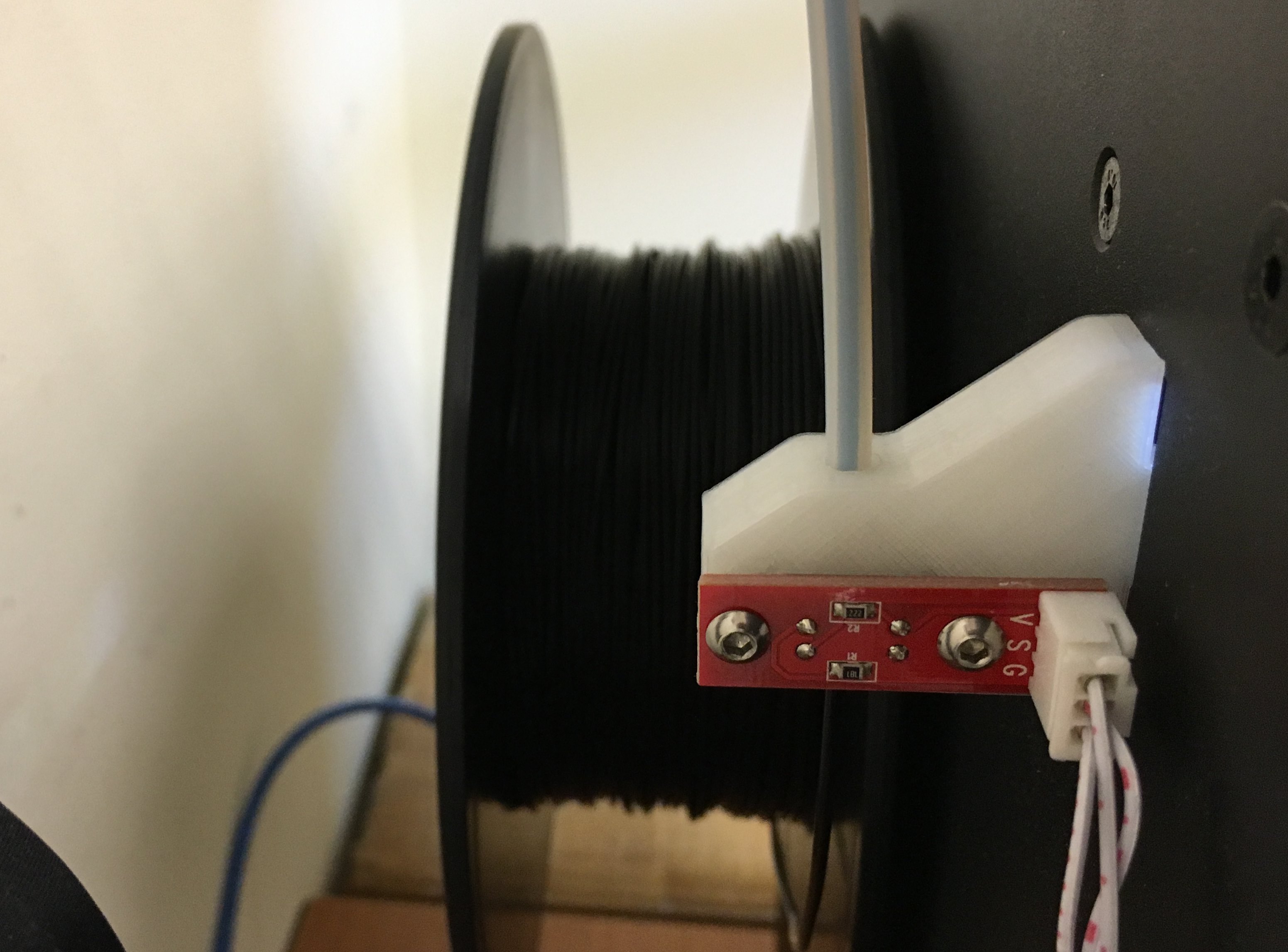 Filament Sensor / Tube Holder for Monoprice Ultimate / Wanhao Duplicator 6