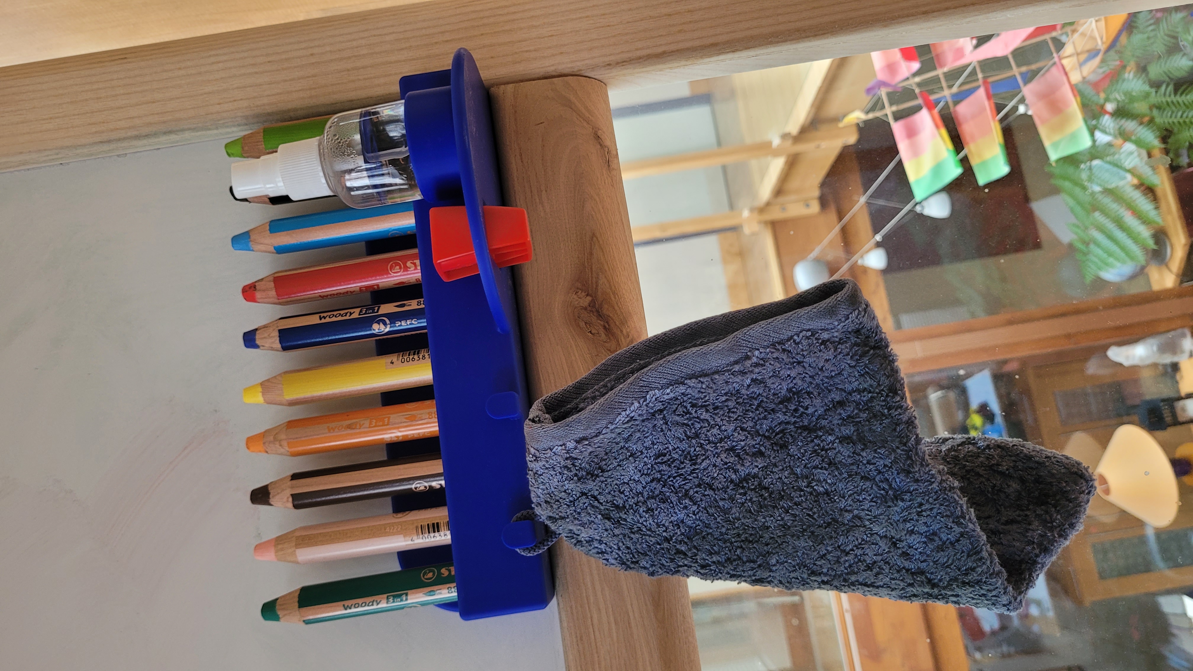 White board pen holder for Stabillo Woody