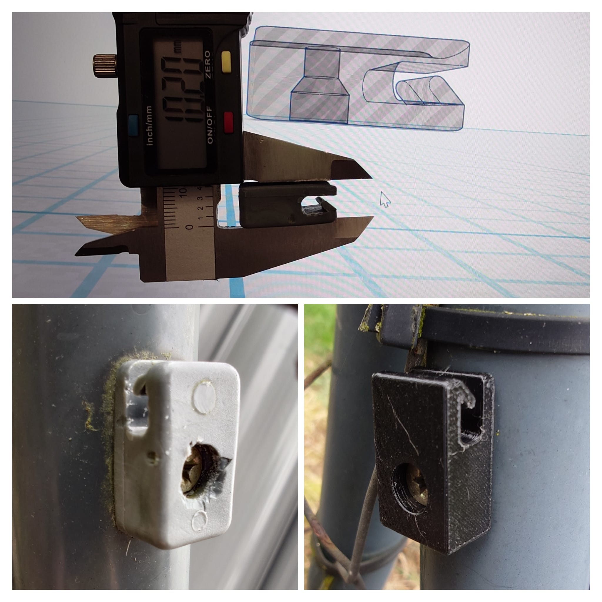 Maschendrahtzaun Pfosten Zaunpfosten Haken Wire mesh fence posts replica replacement Clip Hook