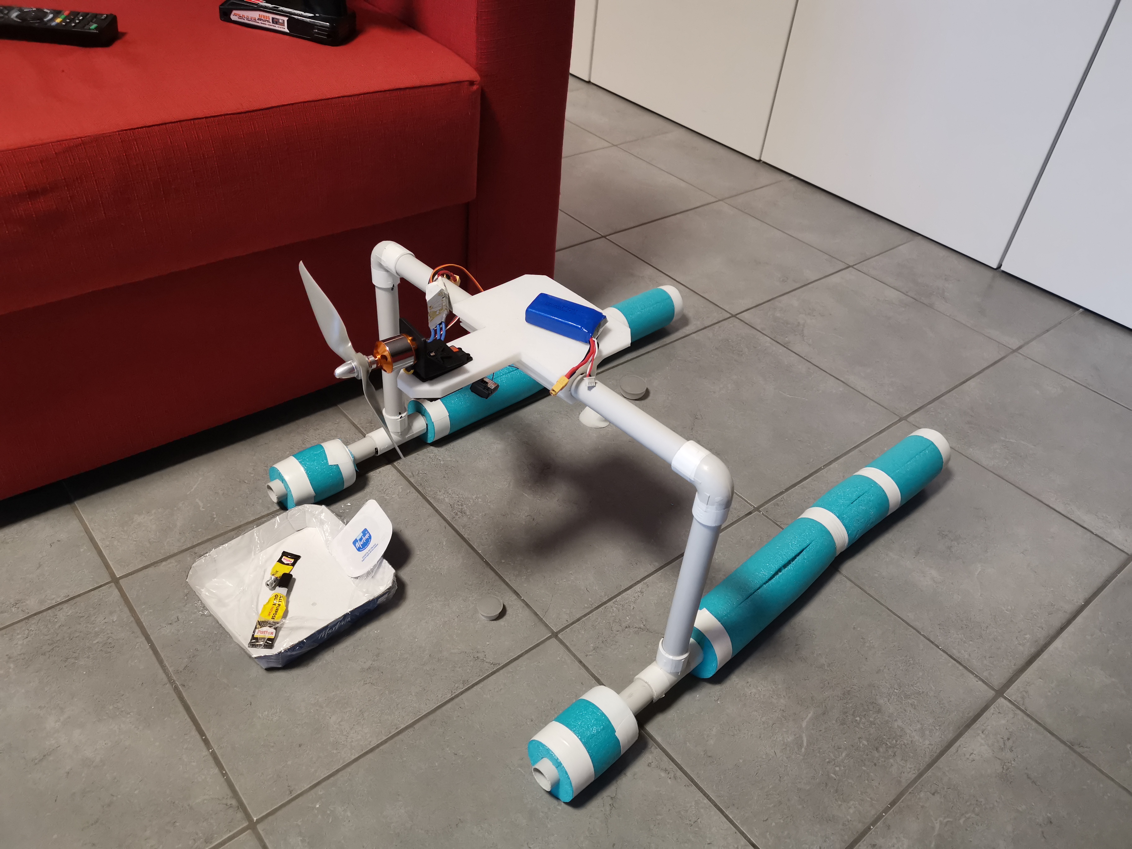 RC Rescue boat PVC 25mm