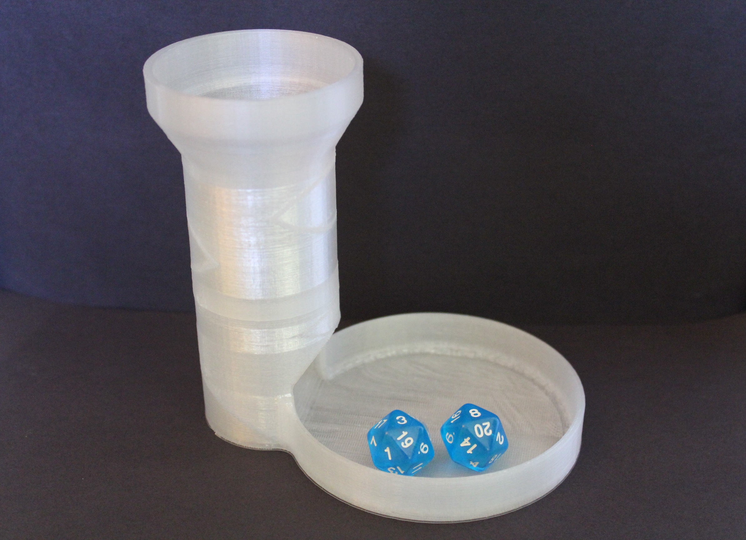 2 Piece Modular Dice Tower