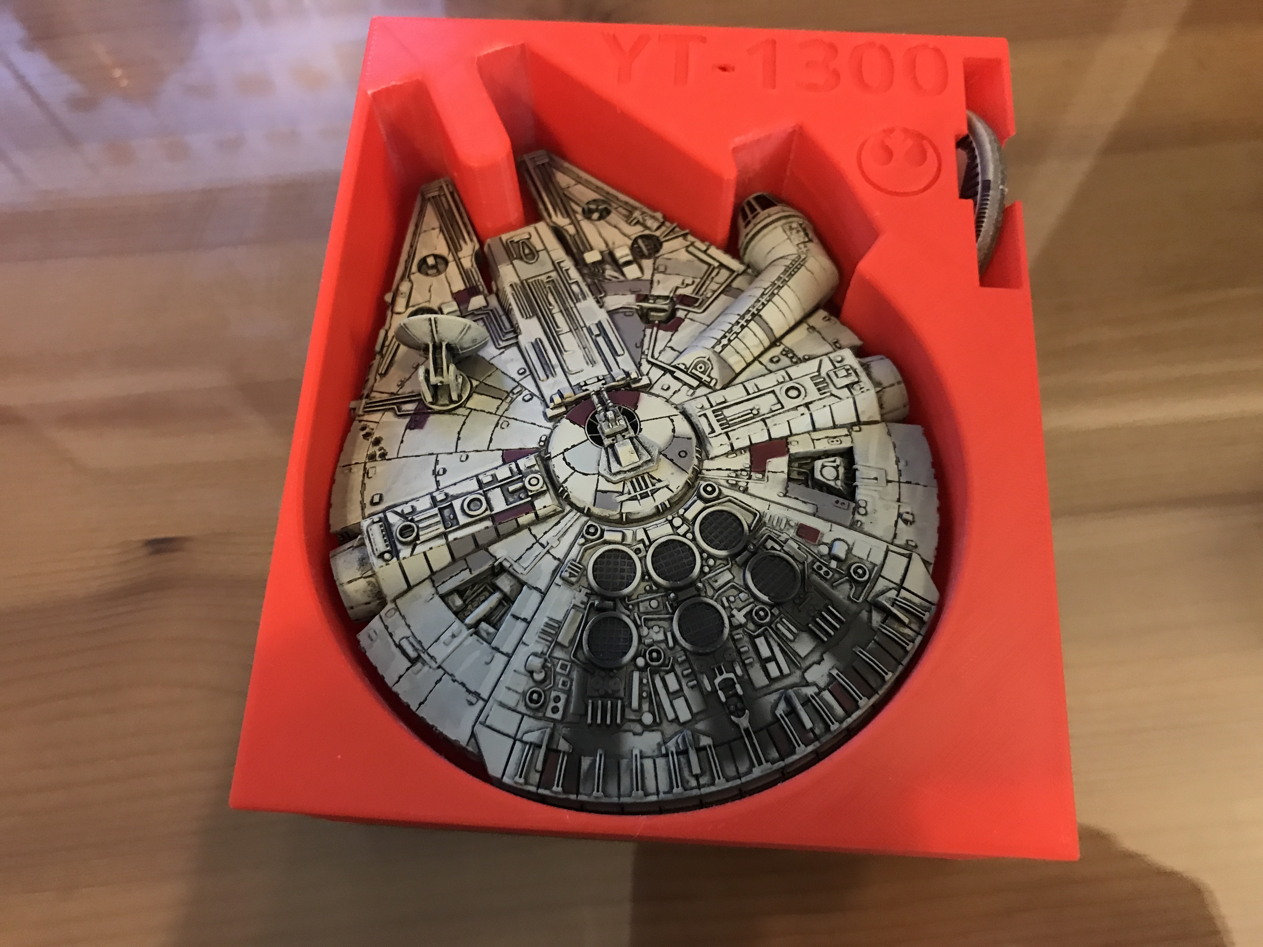 YT-1300 Holder (X-Wing Miniatures) for Stanley Organizer