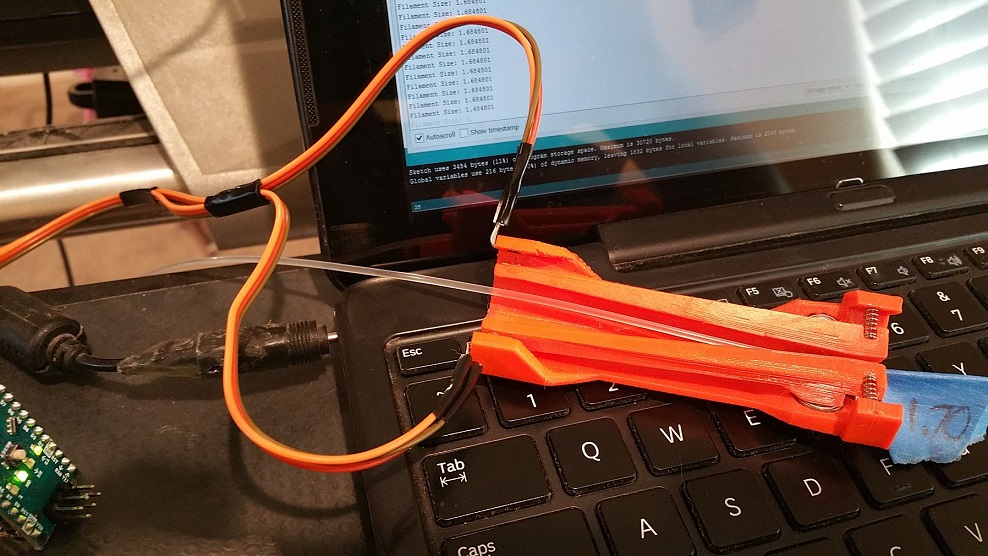 FDM 3D Printer Flow Manager (1 nanometer sensitivity)