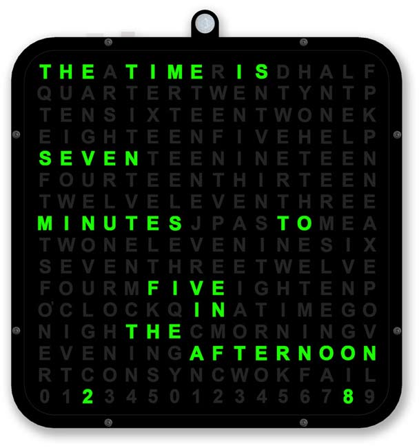 Word Clock based on LED Matrix