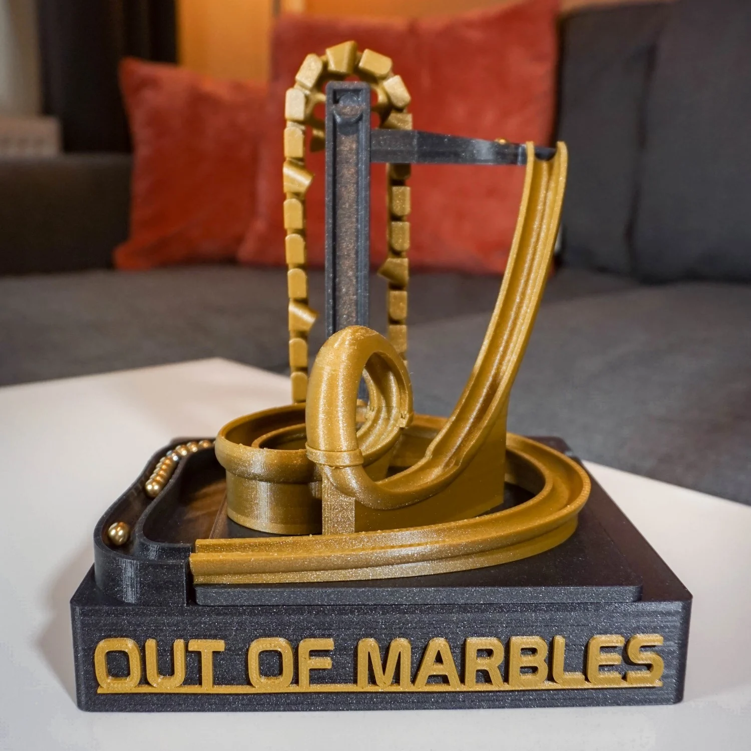 The Bucket Lift - Marble Machine - Motorized