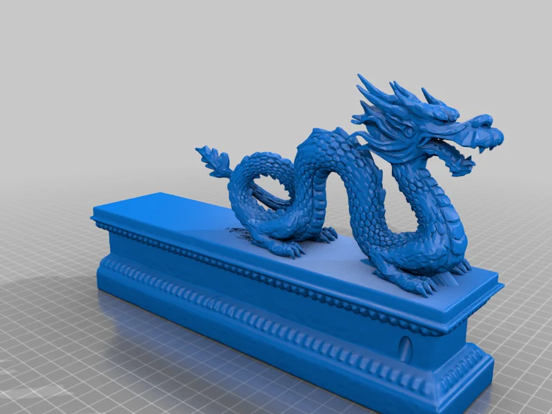Smoking dragon incense holder