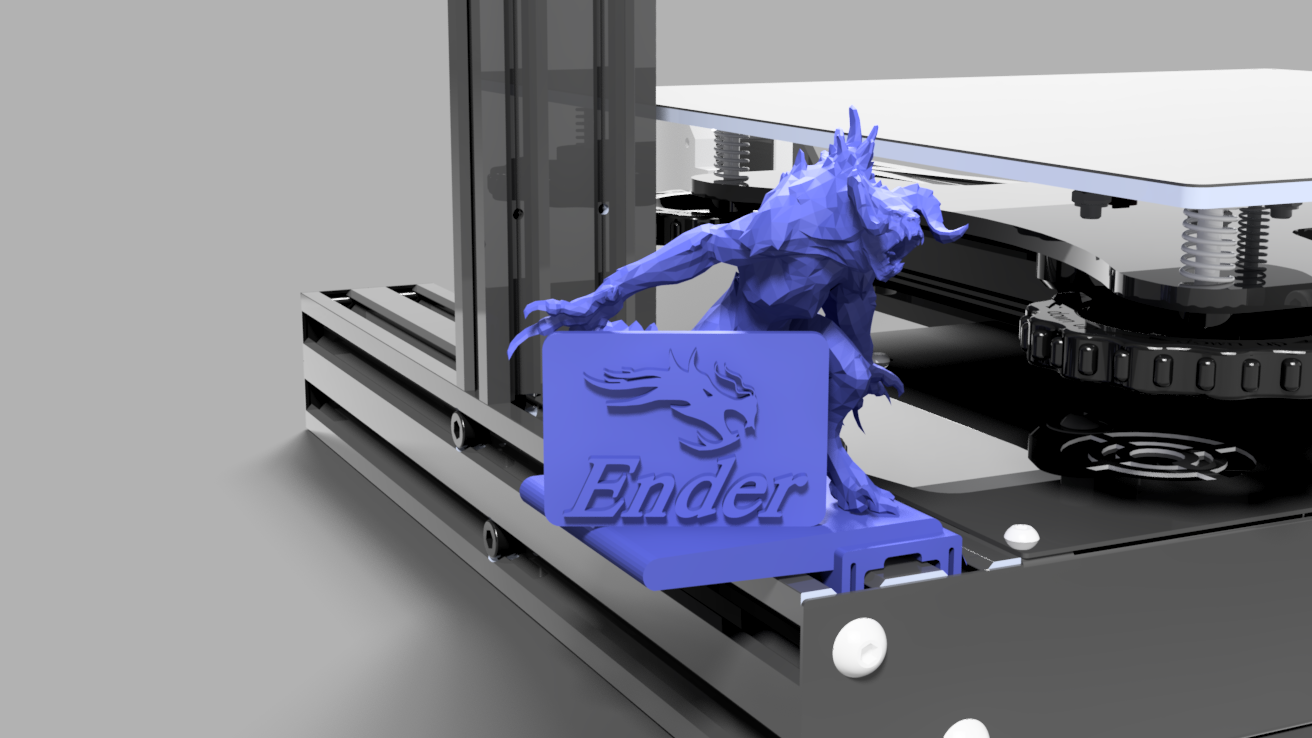 Fallout Deathclaw Ender 3 Ornament