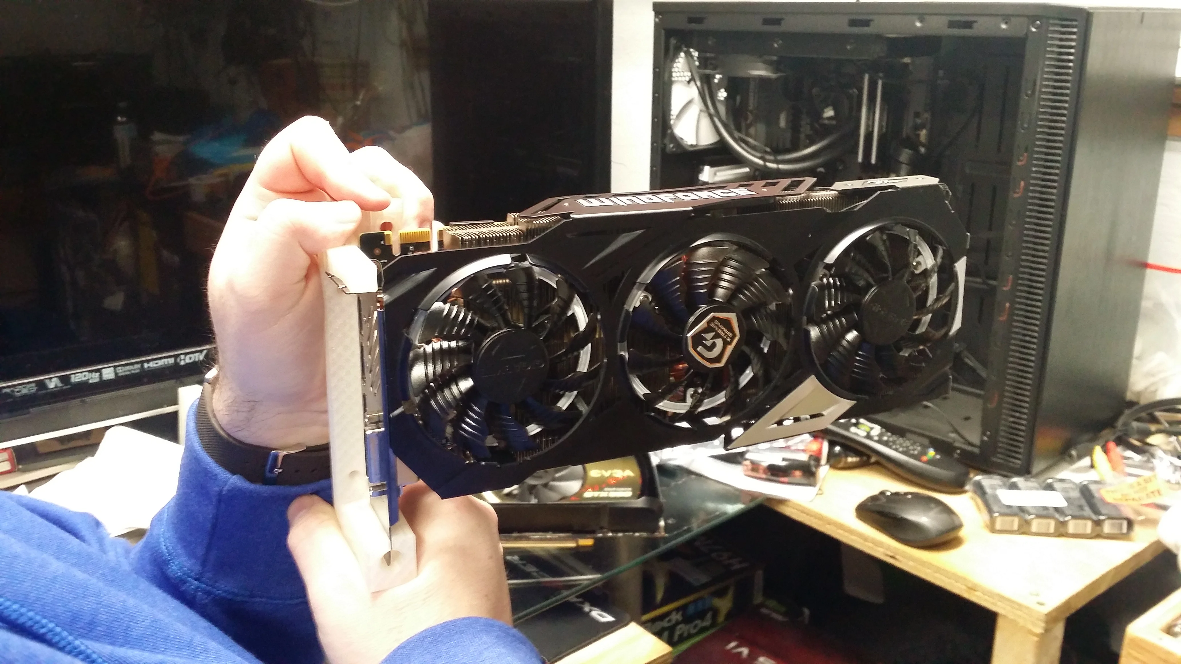 Wall Mounted Graphics Card