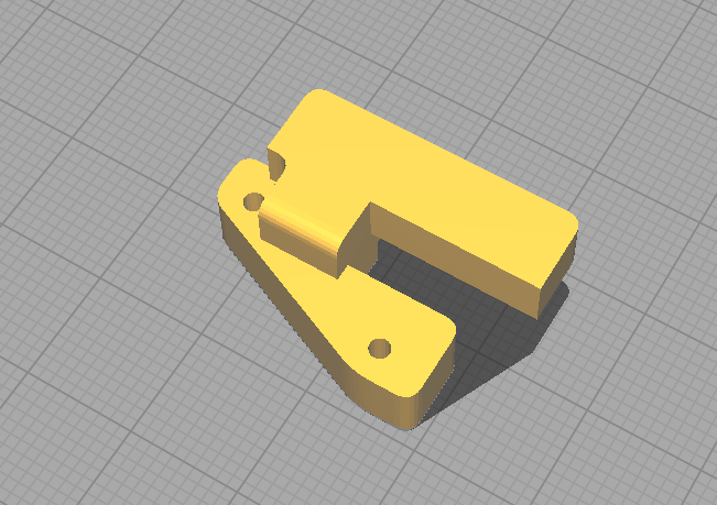 Aquila X2 Microswiss Direct Drive X-Endstop bumper (no extra hardware needed)