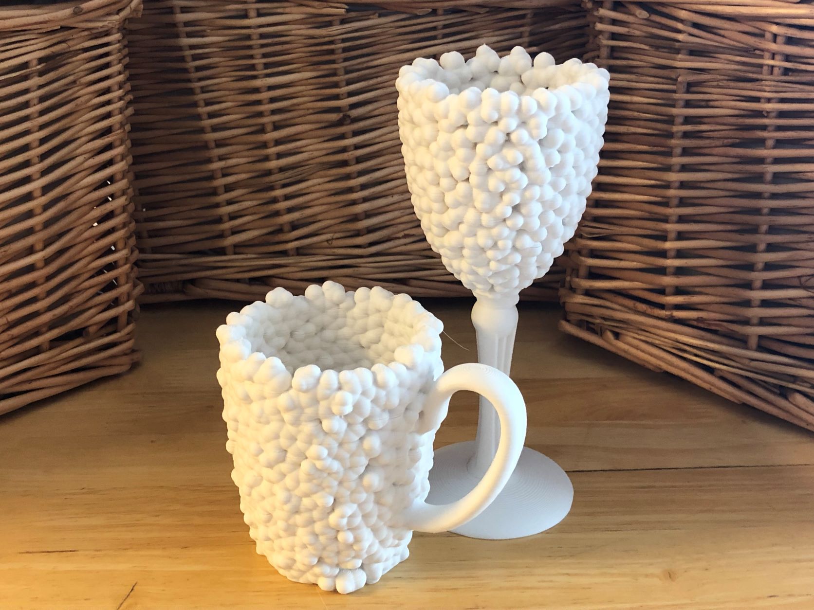Molecular Mug and Glass
