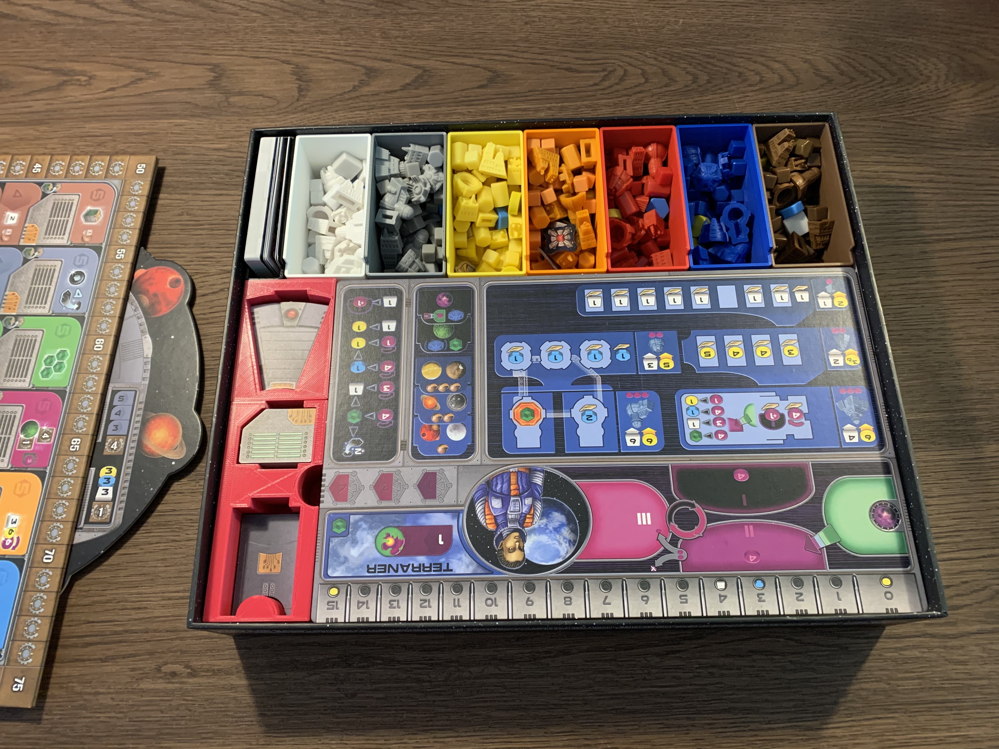 Gaia Project boardgame insert