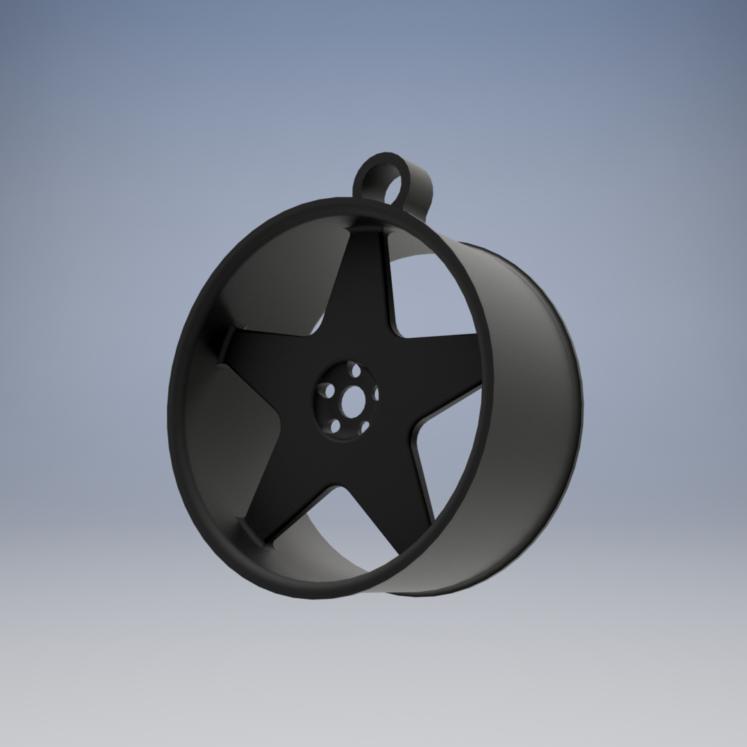 Wheel Keychain