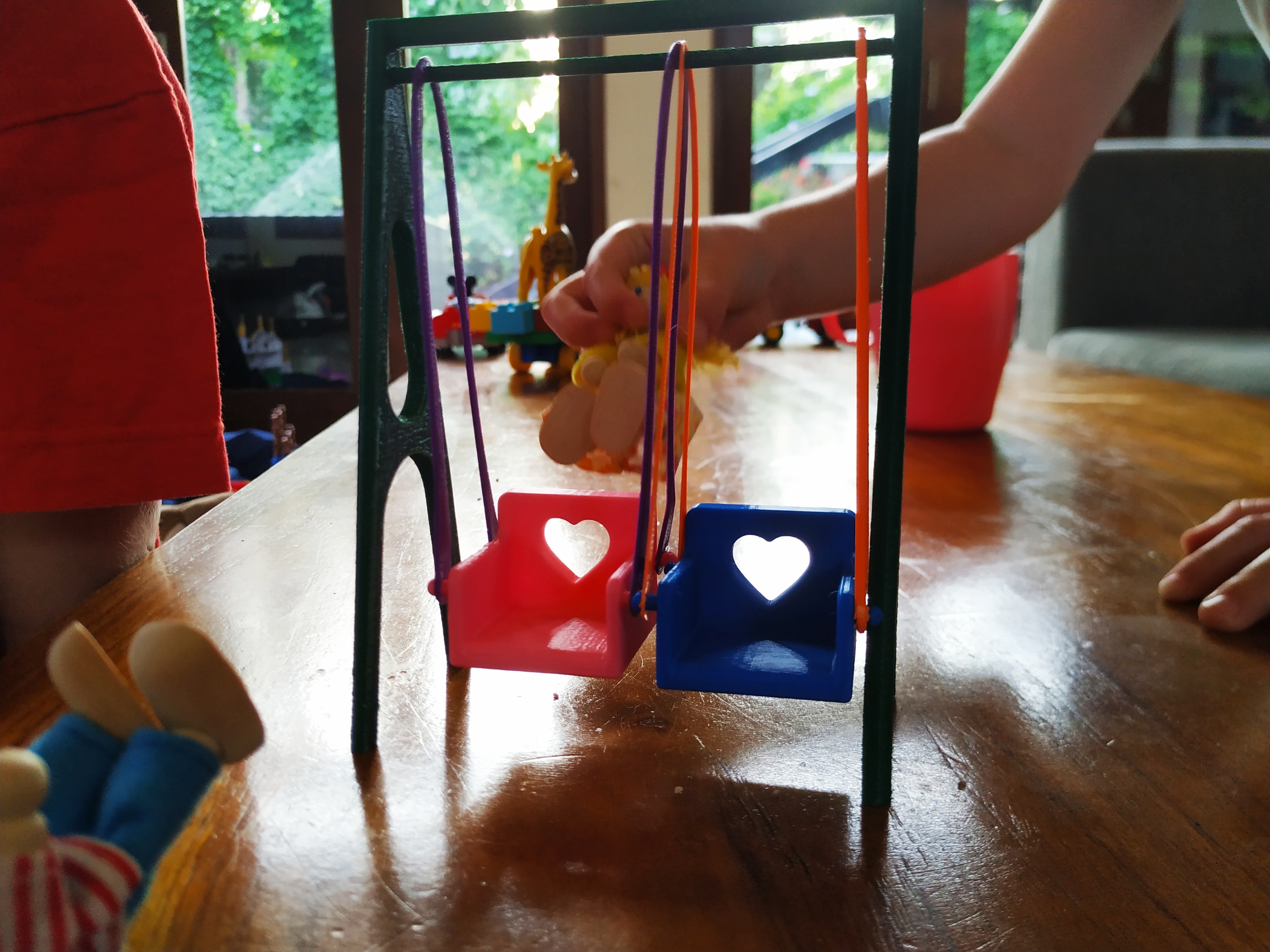 Dollhouse swing