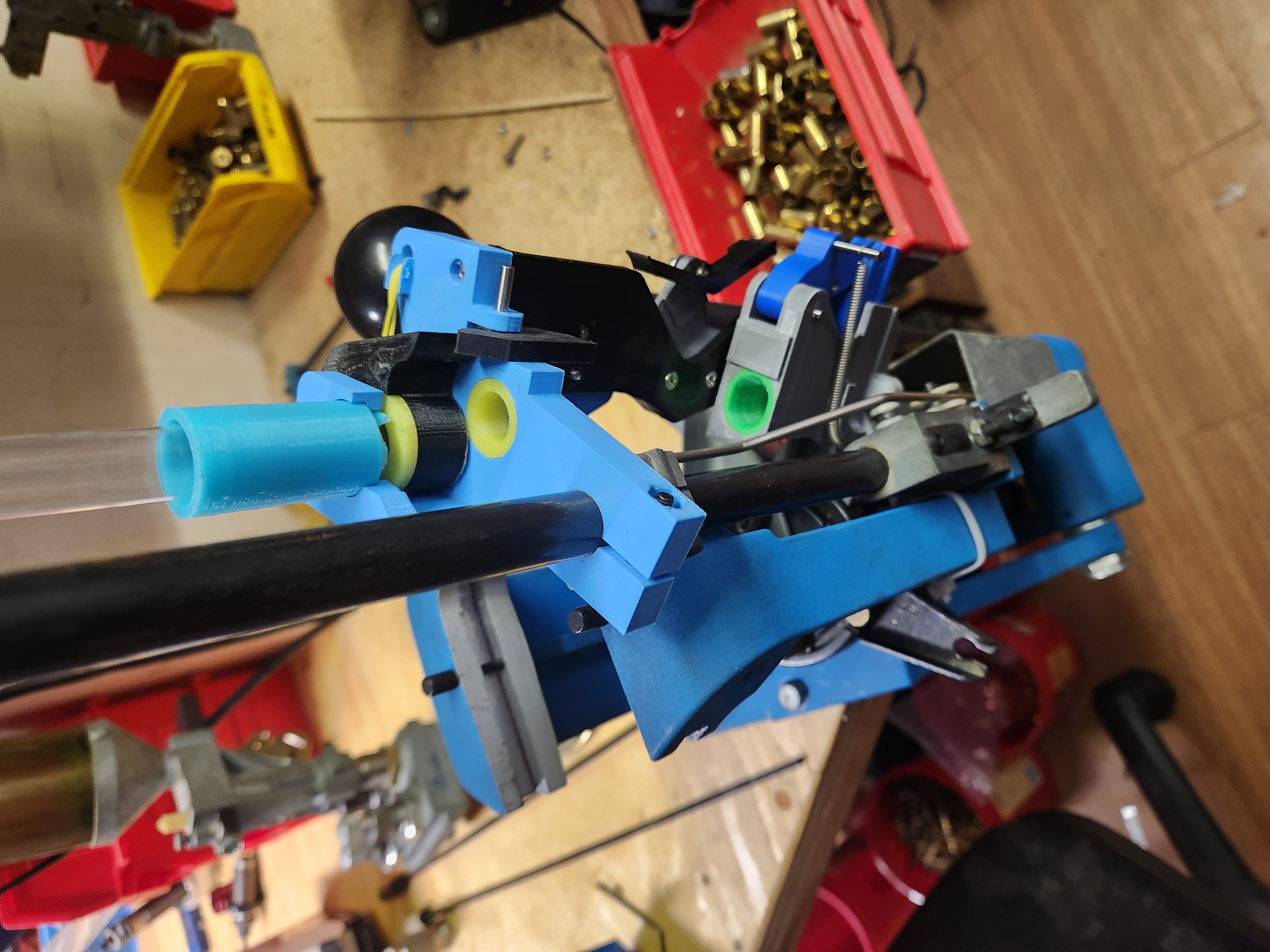 Dillon 550 case feeder, 2 stage  (spring actuated)