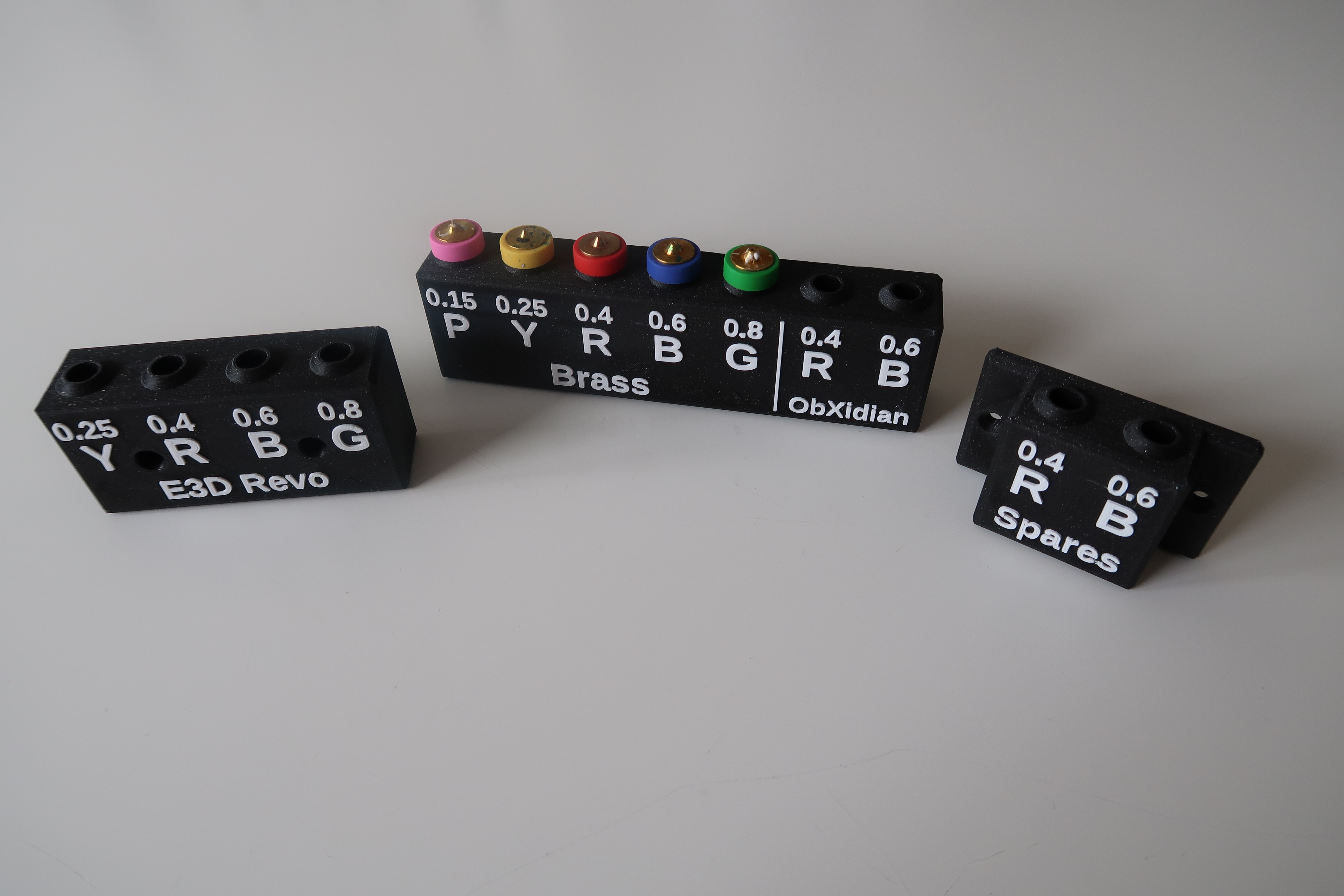 Customizable E3D Revo Nozzle Holder