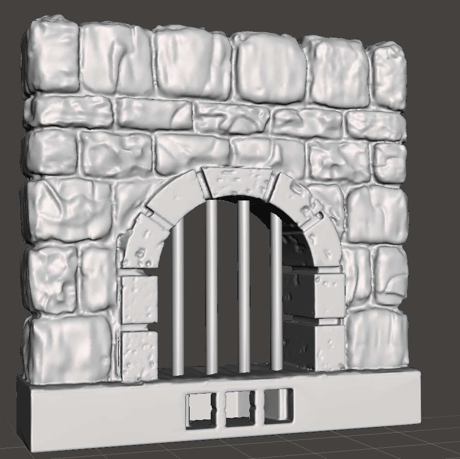 D&D Dungeon Stone River Gate