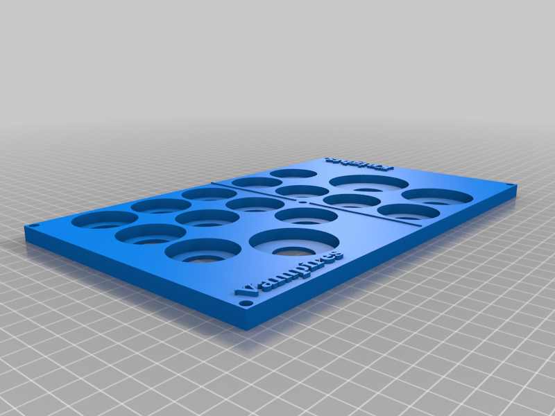 Bloodfields miniature faction holder for 32 40 50 mm