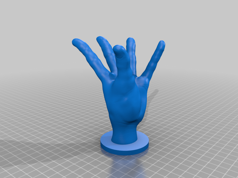 Hand Stand Sphere Holder