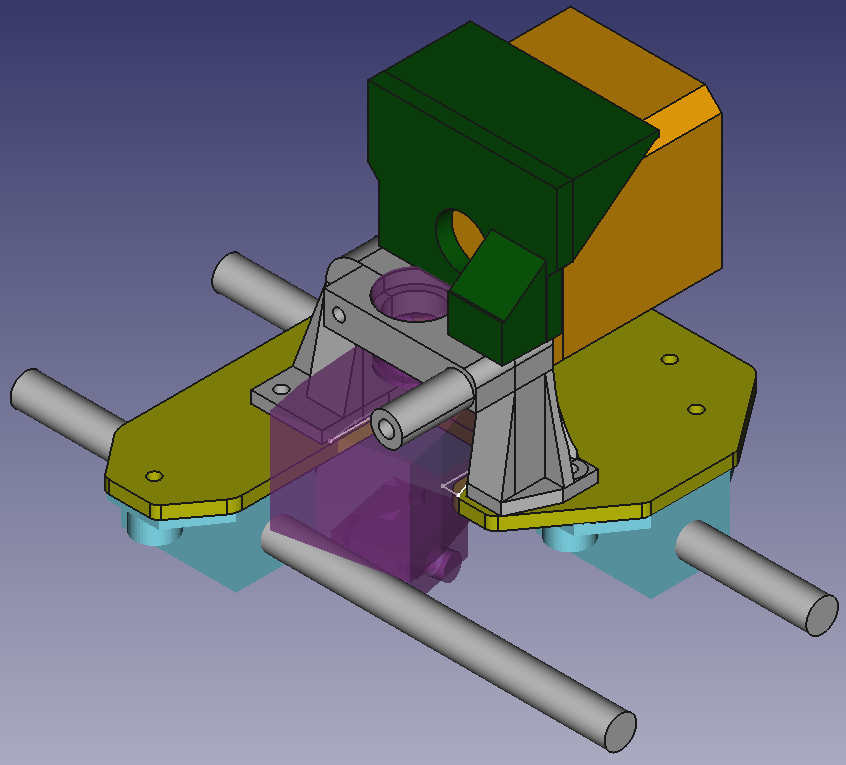 Rigidbot E3D V6 Simple Mount