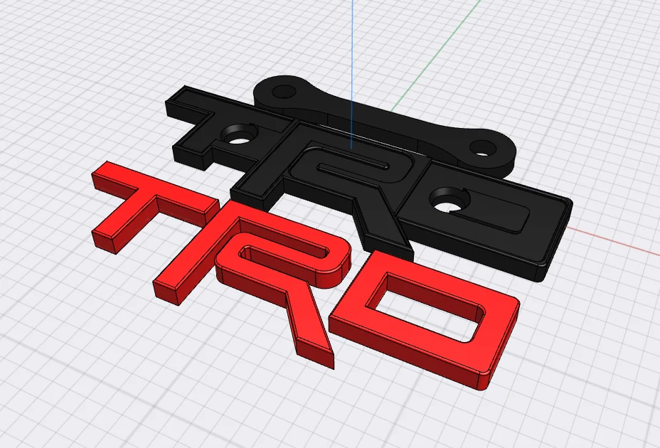 TRD Grille Badge