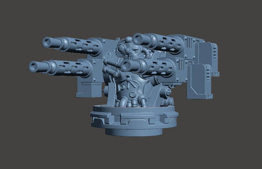 Quad Turret Gunner