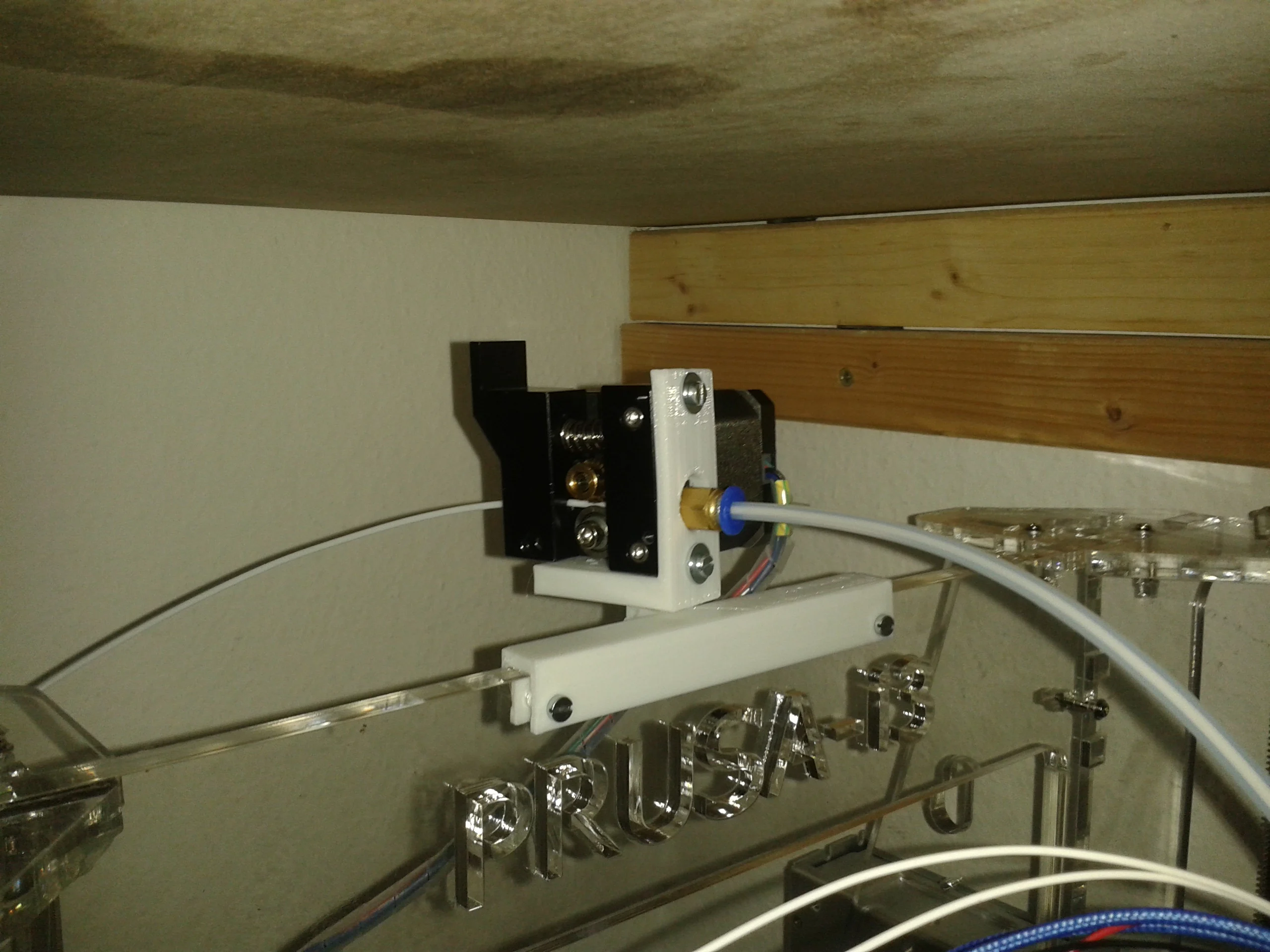 Customizable Prusa I3 Swiveling Extruder Holder