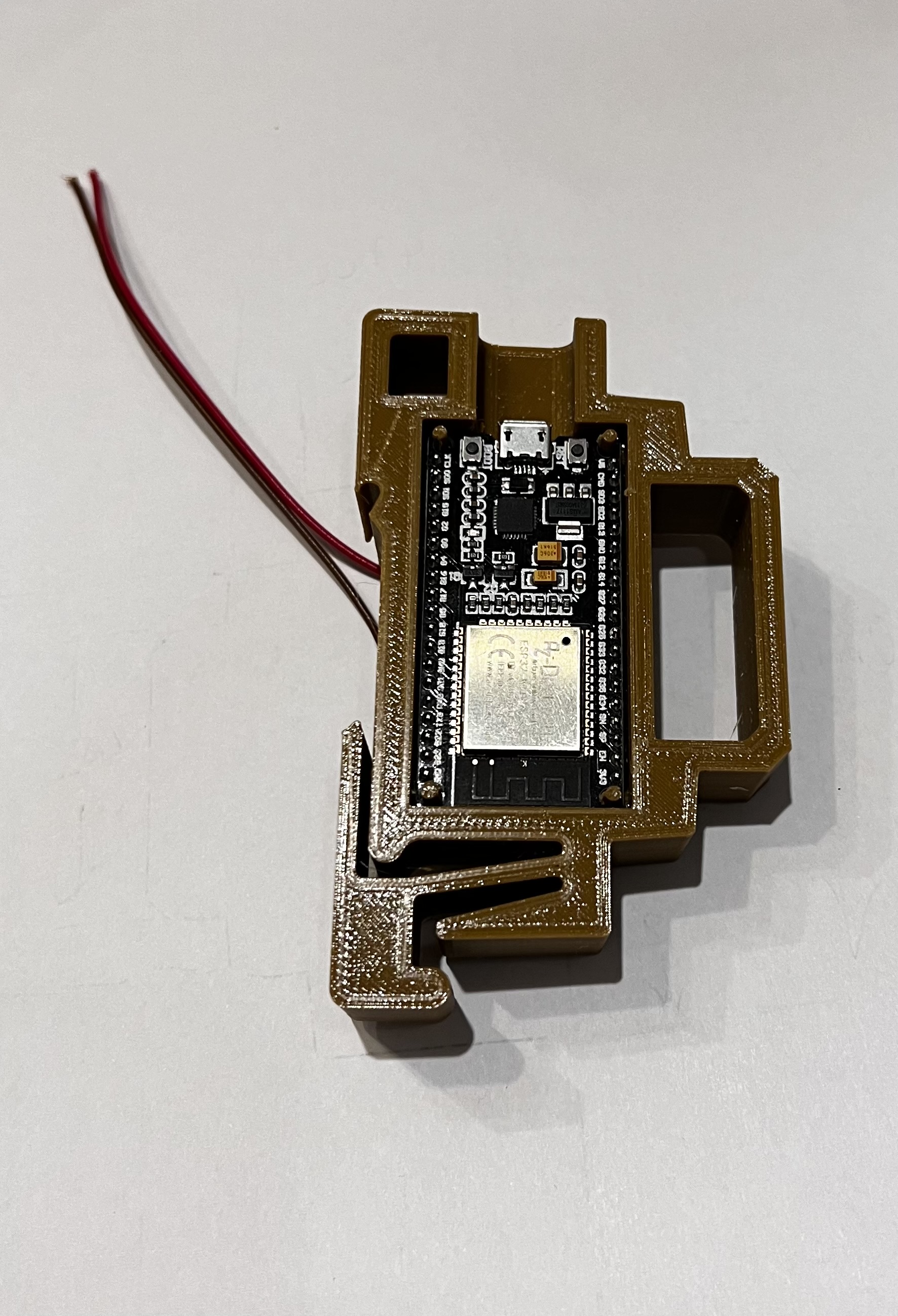 ESP32 Top Hat Rail Case