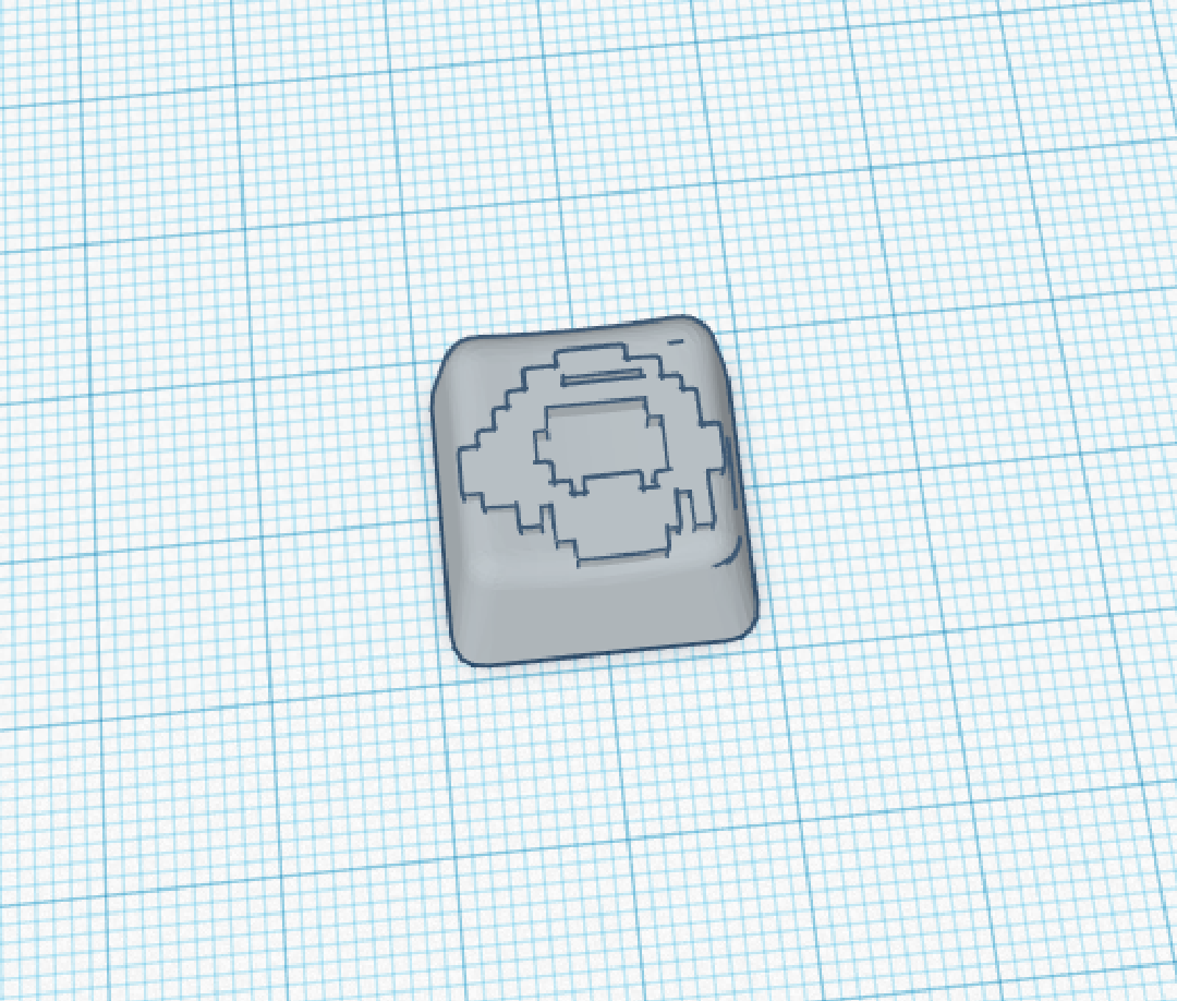 Doomguy Keycap