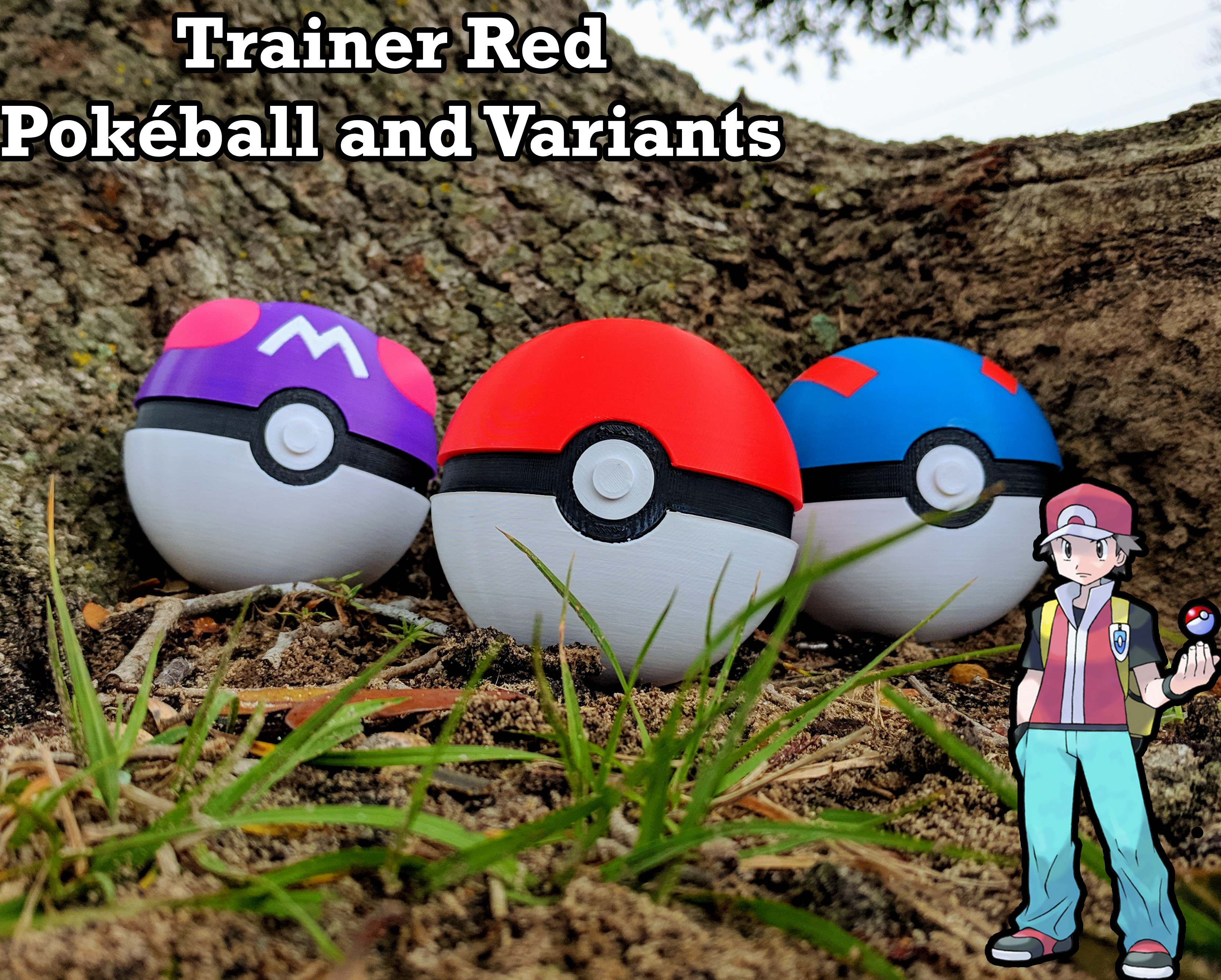 Pokeball, MasterBall, Greatball - Pokemon