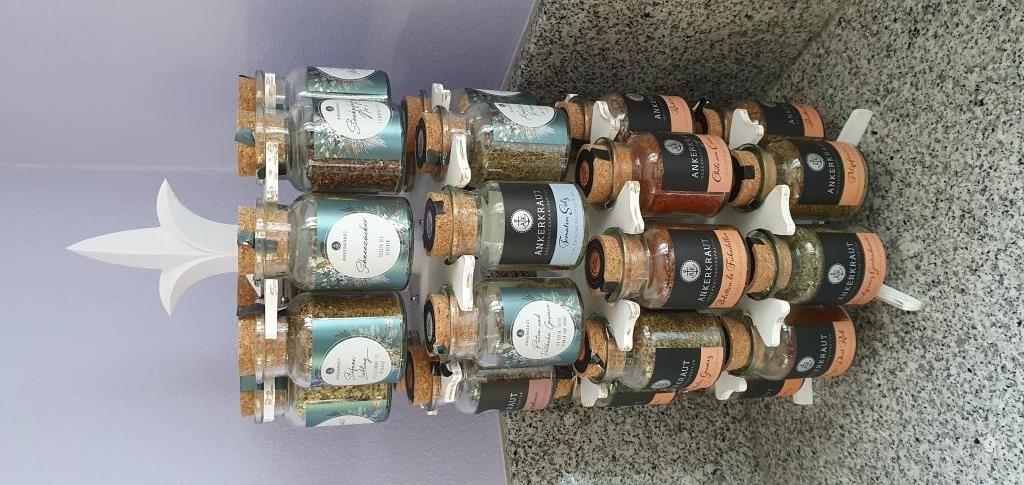 Ankerkraut 4x9 Spice Stand/Gewürzständer