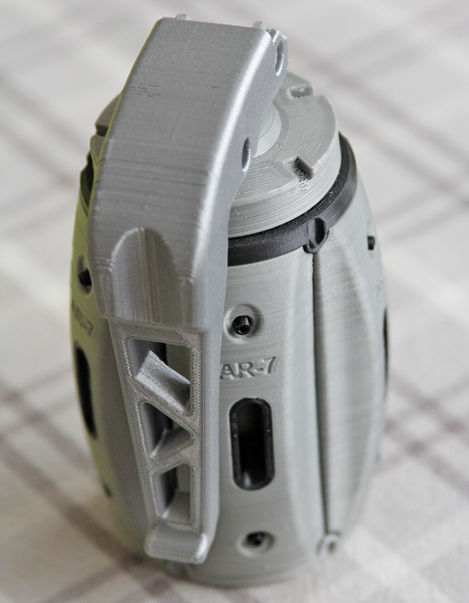 Hand Grenade AR-7 assembly model