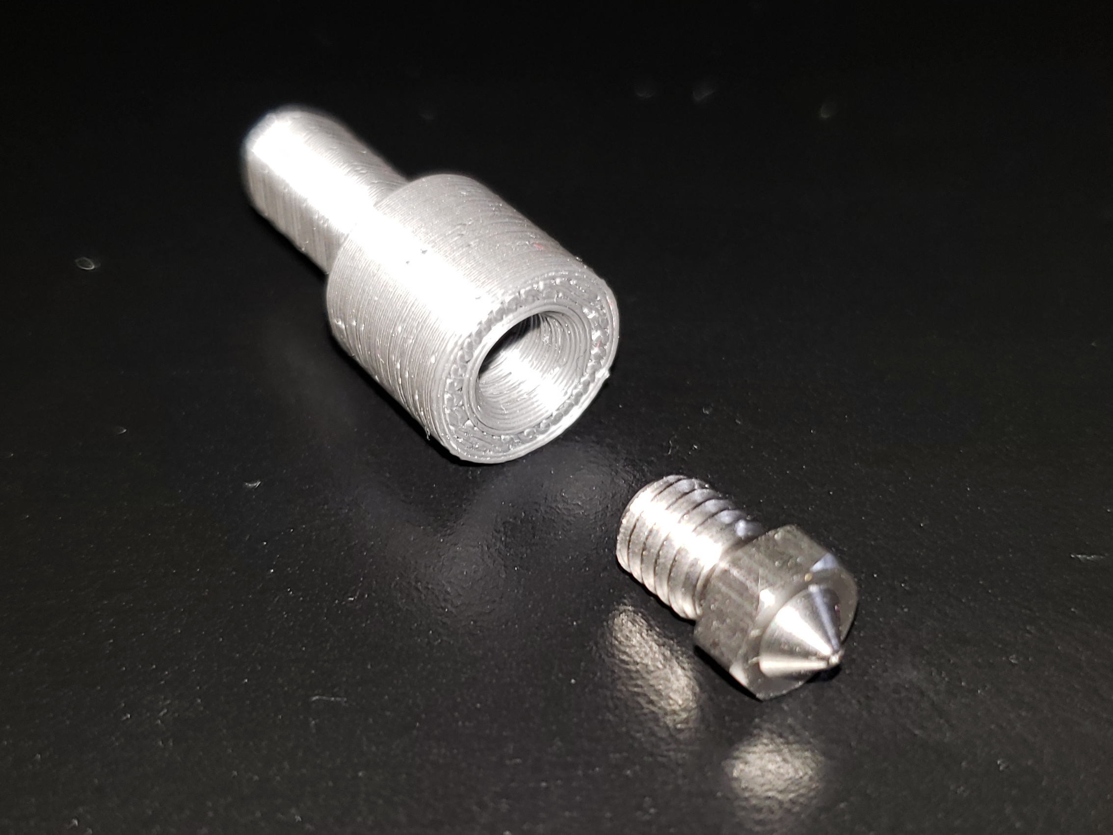 3D nozzle deburring / polishing bit