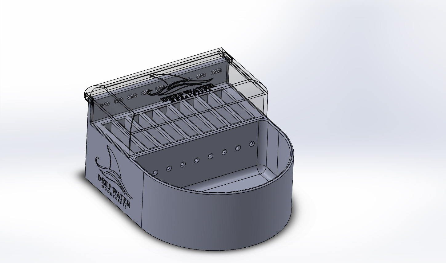 Micro Mesh wet sanding station (V1 and V2) now with a top