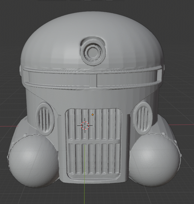 Dystopian Russian Power Armour Helmet