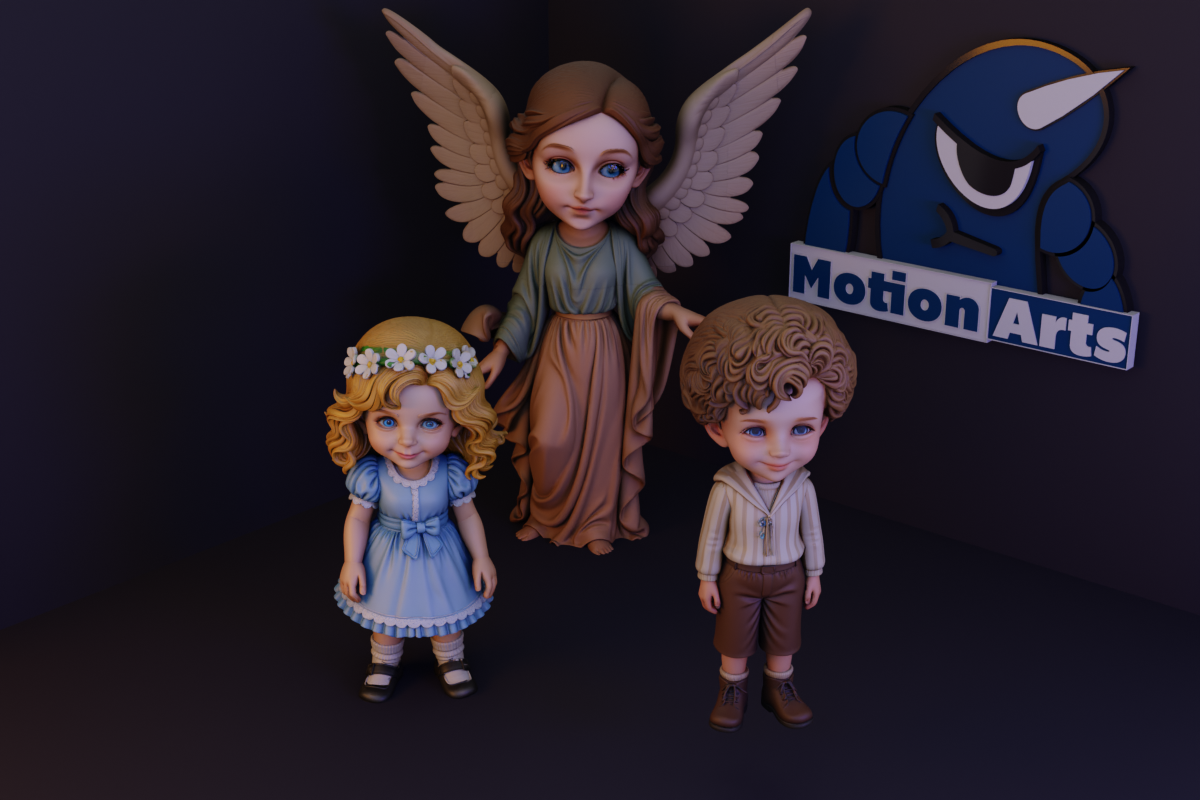 Anjo da Guarda com Crianças