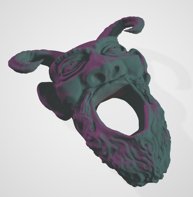 Tomb of Horrors Demon Head (reimagined)