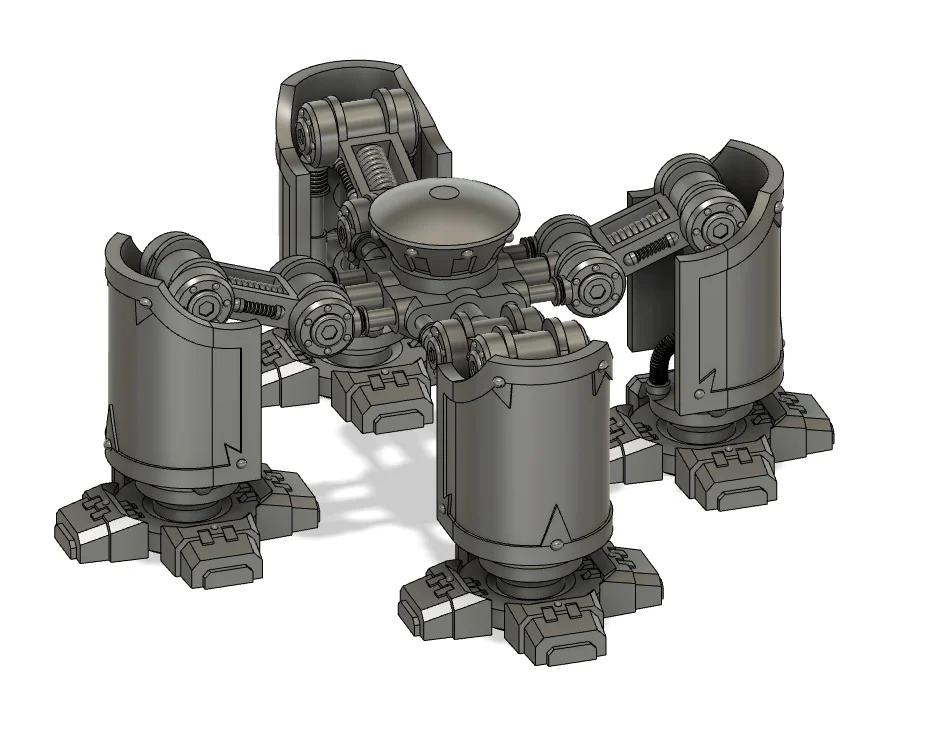 Dreadful Walking Sarcophagus Quadraped Legs