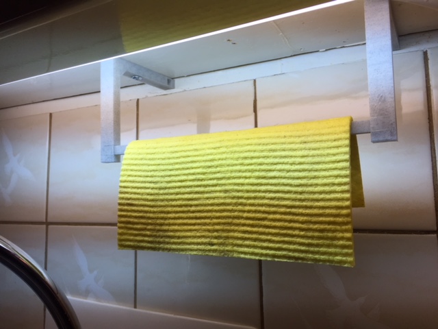 Remix Dishcloth hanger