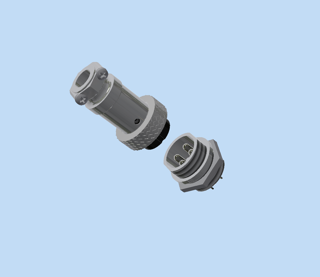 Model - GX16-4P Aviation Connector