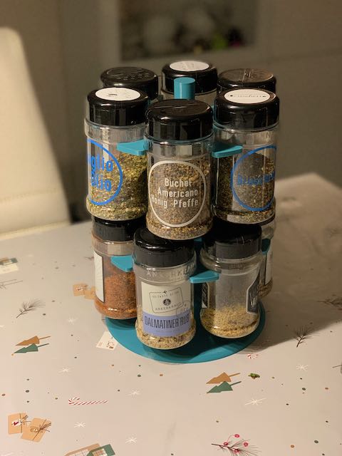 Gewuerzkarussel fuer Ankerkraut Streuer / Spice-rack for Ankerkraut spice-spreader