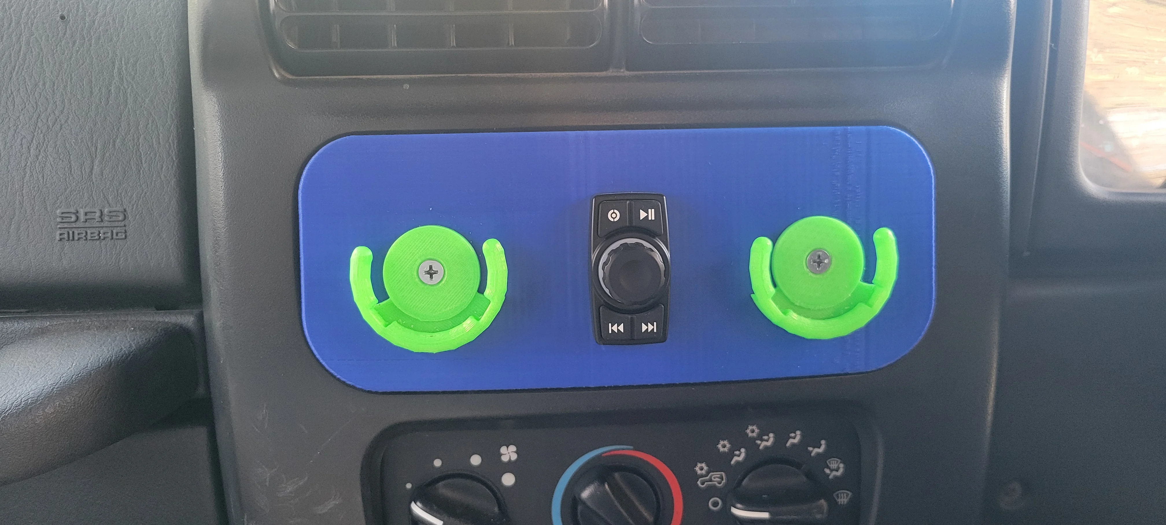 Jeep Tj Radio Blank Plate